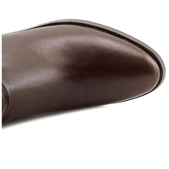 Coach Caroline Round Toe Leather Knee High Boot - Picture 3 of 7